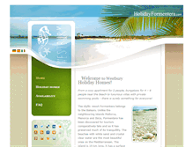 Tablet Screenshot of holidayformentera.com